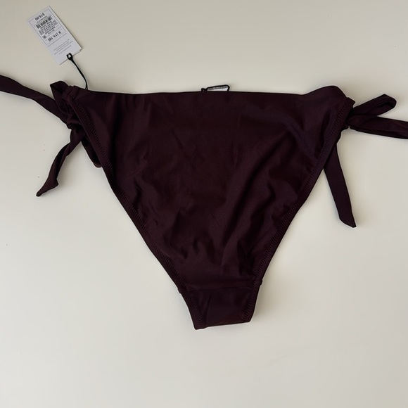 Shade & Shore Low Rise High Leg Cheeky Bikini Bottom. Size X (14-16) - Picture 3 of 5